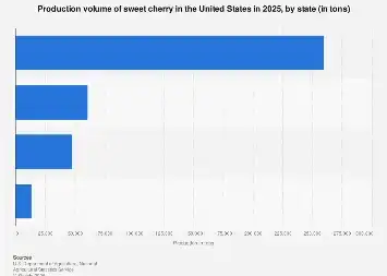 Navigating the Landscape of U.S. Sweet Cherry Production: A Deep Dive into State-Level Yields and Market Dynamics