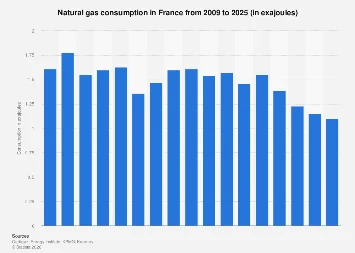 France’s Evolving Energy Landscape: Natural Gas Consumption Trends and Future Projections